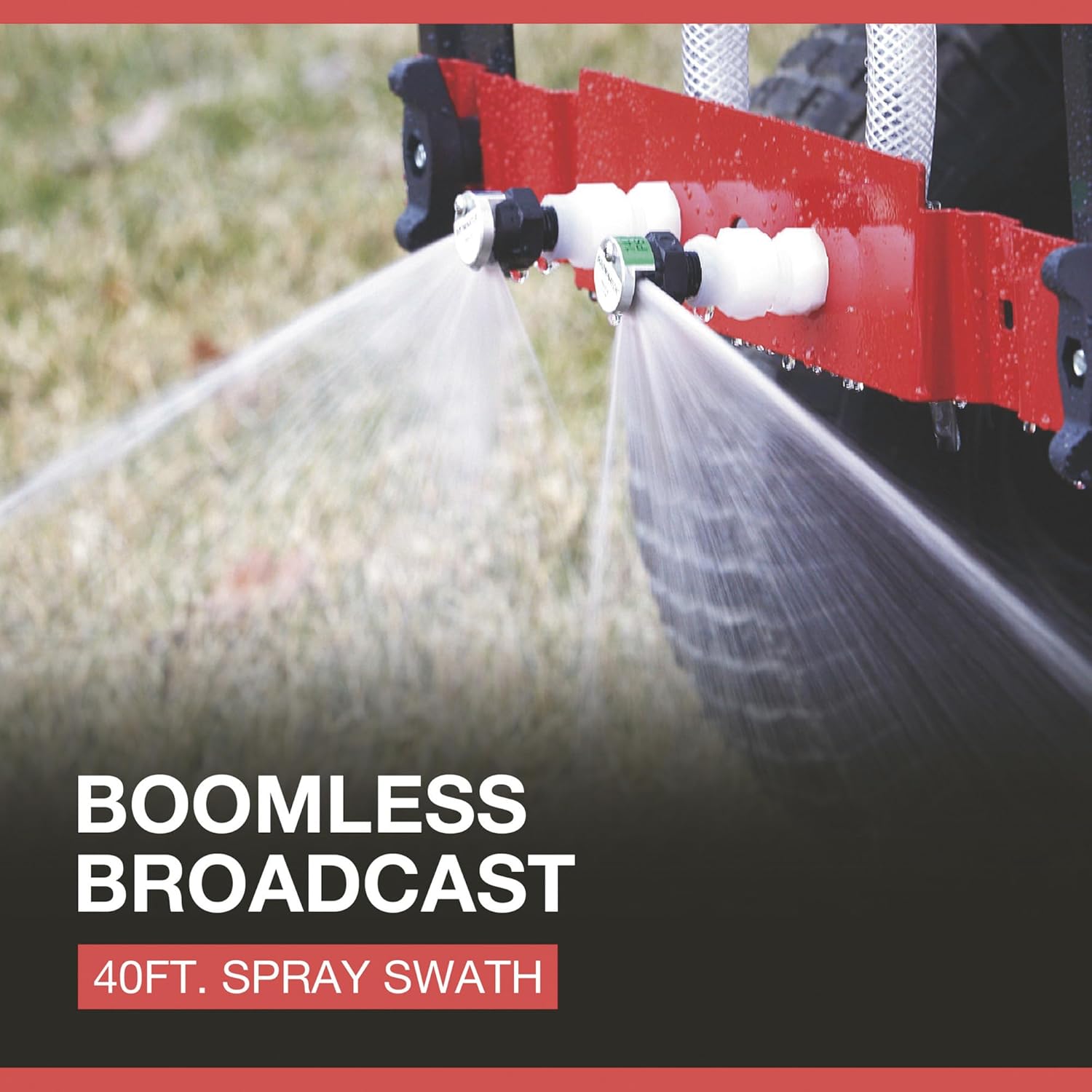 NorthStar High Flow ATV Boomless Broadcast and Spot Sprayer - 26-Gallon Capacity, 5.5 GPM, 12 Volts