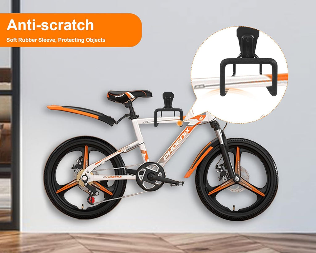 2pcs Heavy Duty Hose Hanger Garden Hose Storage Black Water Hose Holders for Outside Wall Mount Garden Hose Reel Hose Stand