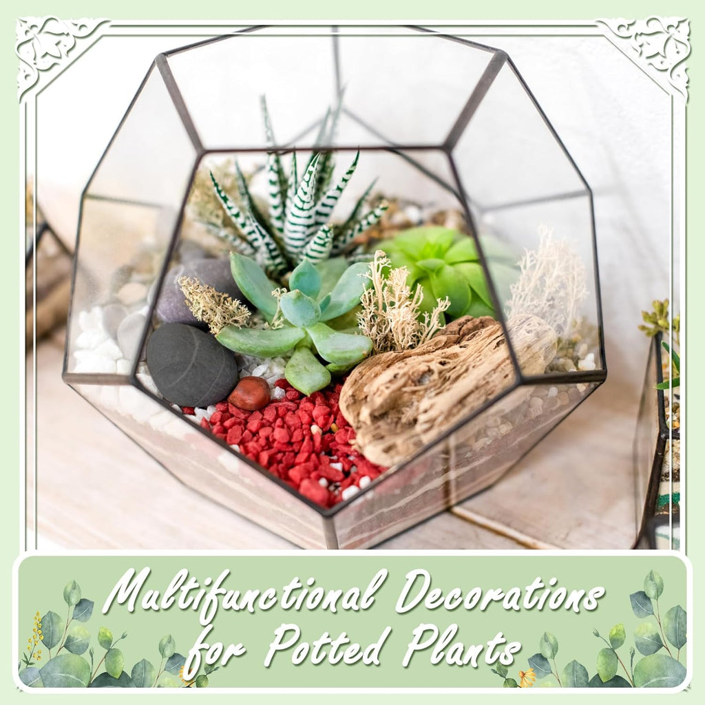 11LB Stone Pebbles River Rocks, 100% Natural Hand-Picked Premium Decorative Pebbles, Ideal for Garden Landscaping, Home Decor, Aquariums, Painting, Crafting and Gifts, Onyx Black