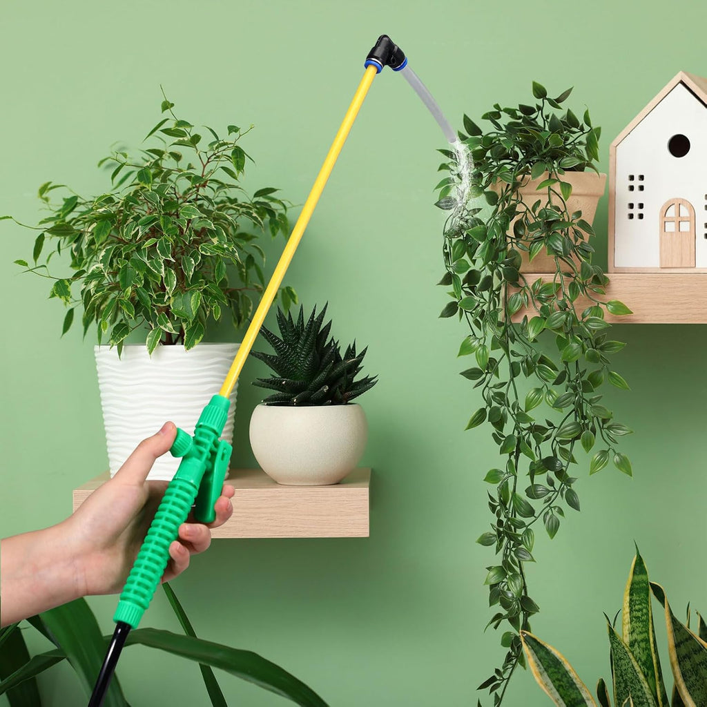 Honeydak 1. 3 Gallon 5l Watering Can Device for Watering Hanging Plant Basket Hard to Reach High Plant Waterer Sprayer Pump Pressured Sprayer for Indoor or Garden