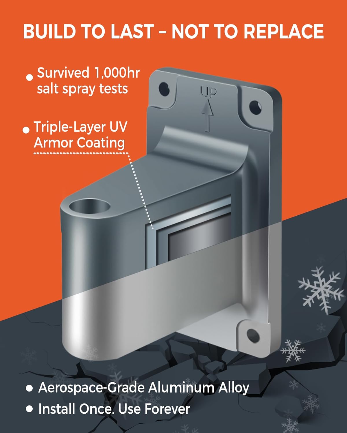 Retractable Garden Hose Reel 1/2 in x 100 ft Professional Metal Bracket & 9-Pattern Metal Nozzle UV Resistant Brass Fitting Heavy Duty Wall Mount Any Length Lock Slow Retraction 180° Swivel