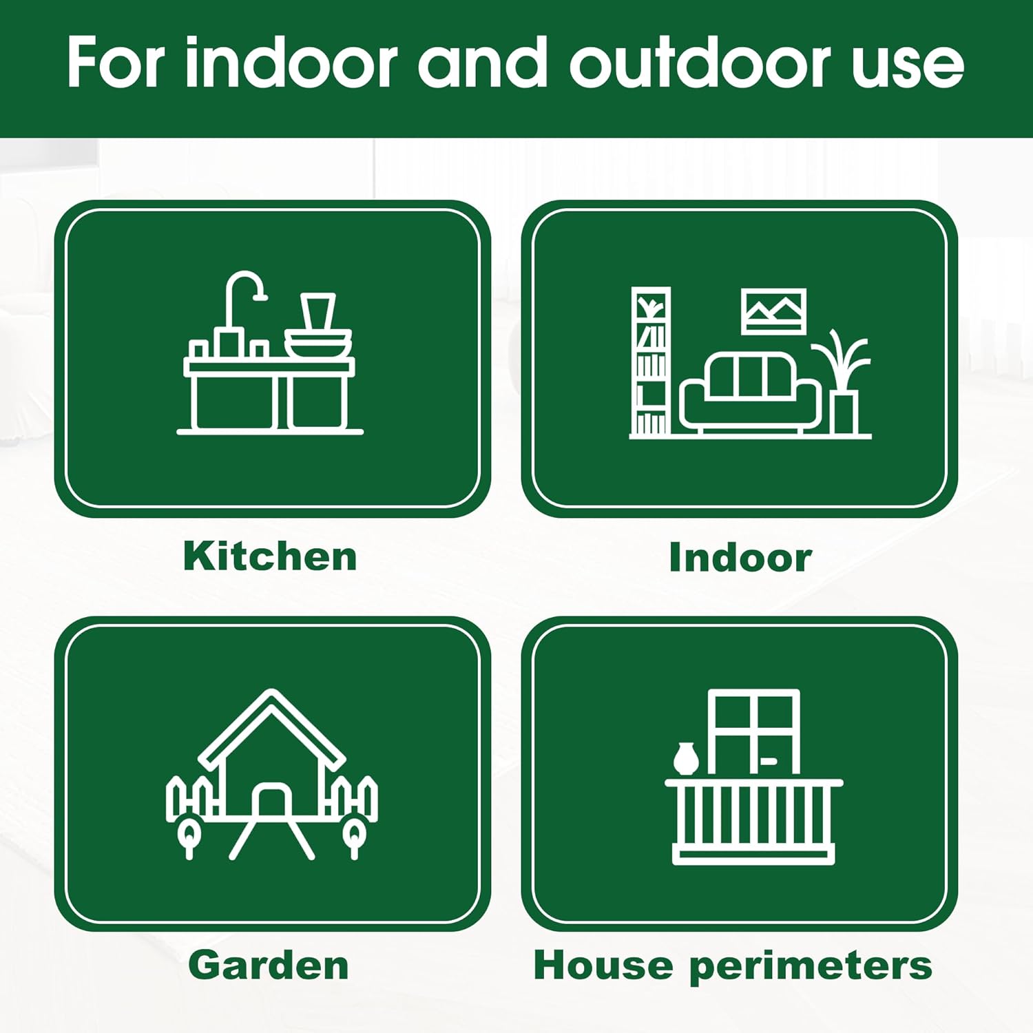 Insect & Pest Control Spray – Natural Essential - Bug Killer & Insect Repellent, Kills Ant, Spiders, Carpet Beetles, Roaches, Flies- Safe for Pets & Family, Indoor & Outdoor Use 16OZ