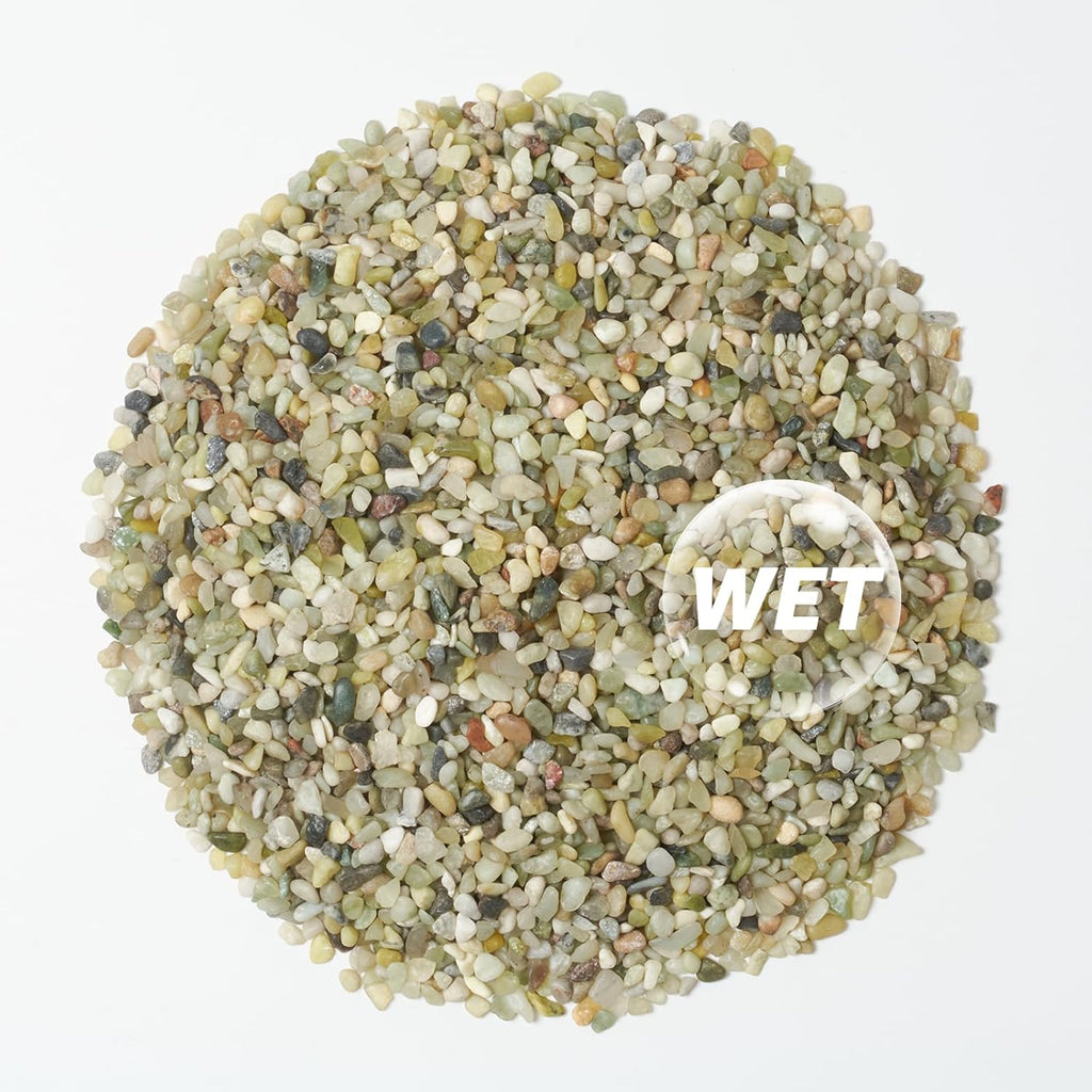 10 LBS Natural Decorative Jade Stones – Ideal for Plants, Succulents, Aquariums, Vases, and Garden Pots. 1/5 Inch Natural Stones Enhance Drainage and Soil Moisture Balance (Jade, 10 Pounds)