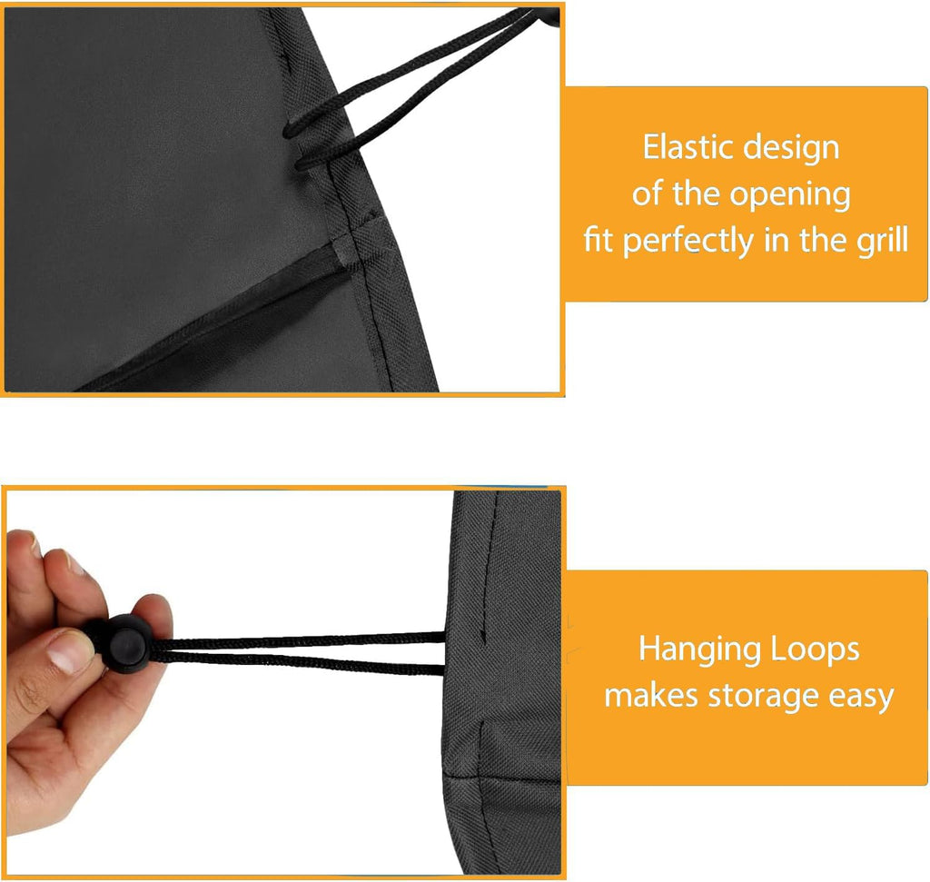 Pizza Oven Cover for Blackstone 22" Portable Pizza Oven 6964 6962 6961 6960 6963, Waterproof 5559 Blackstone Pizza Oven Conversion Kit Cover, Heavy Duty Cover for Pizza Oven