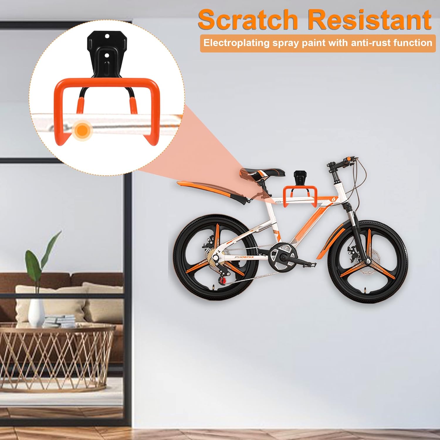 Garden Hose Holder Wall Mount Heavy Duty Garden Hose Hanger Free Standing Metal Hose Rack for Outside Yard and Garage