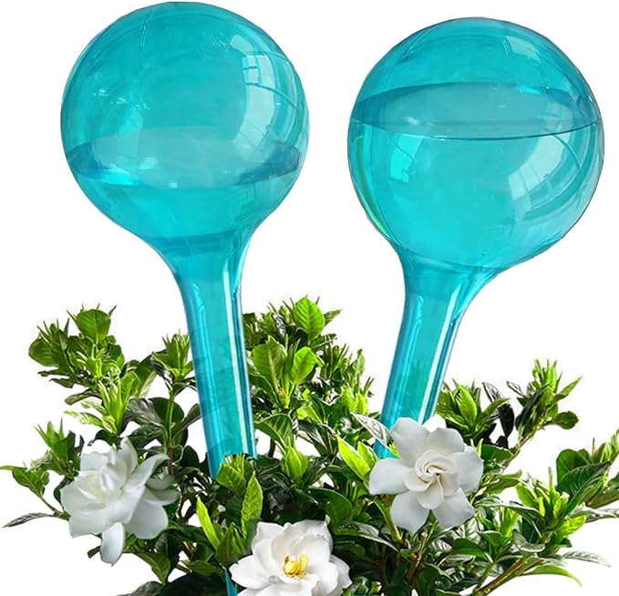 10pcs Plant Self Watering Globe Stakes, Plant Watering Stakes Automatic Plant Watering Bulb System Spikes, Flower Automatic Watering Device, Garden Self Waterer for Indoor Outdoor Plant