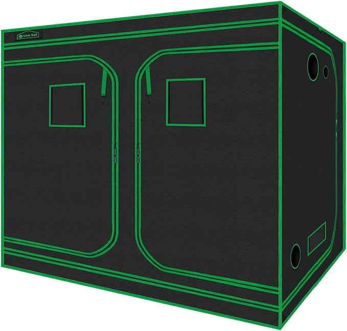 10x5 Grow Tent, 120"x60"x78" 600D Mylar Hydroponic Growing Tents for Plants Inside Reflective Grow Tent Growing Room Hydroponic System