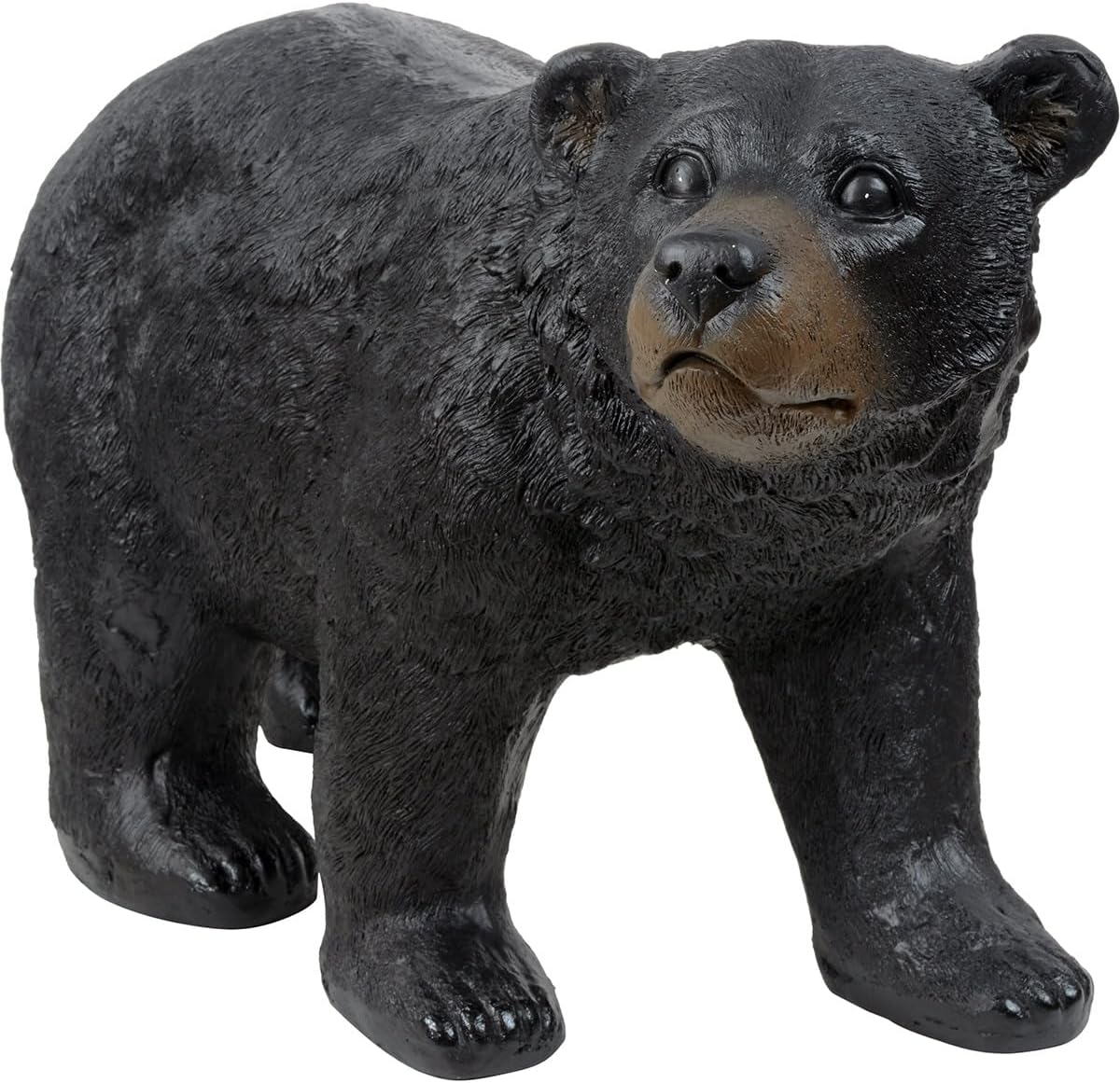 Black Forest Décor Black Bear Stroll Sculpture