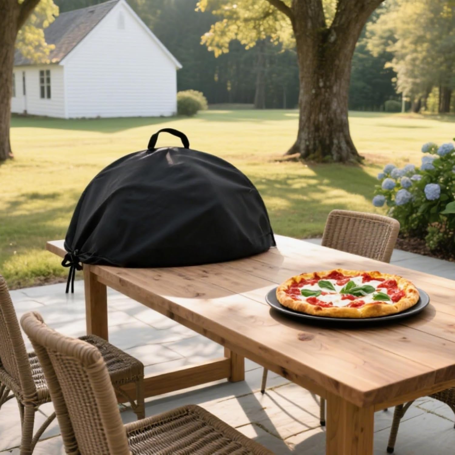 Pizza Oven Cover for HeatGuard Pro Geras 18,TwoPone Waterproof Pizza Oven Accessories Carry Cover for Outdoor