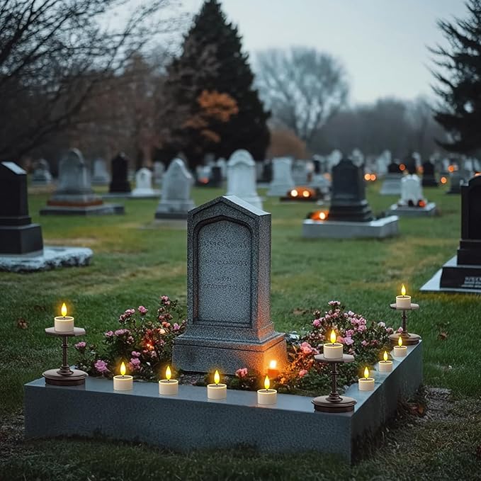 PChero 12 Pack Solar Tea Lights Outdoor Waterproof, Small Solar Lights with Dusk to Dawn Sensor, LED Tealight Candles for Lantern Garden Camping Outside Patio Home Decor,1.5" x 2.1"