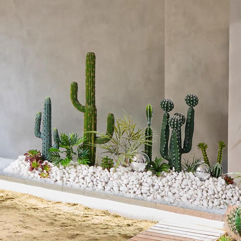 10 lbs White River Rocks for Plants, 2-3 Inch Decorative White Stones Pebbles for Indoor Plants, Vase, Terrarium, Landscaping, Garden and Yard