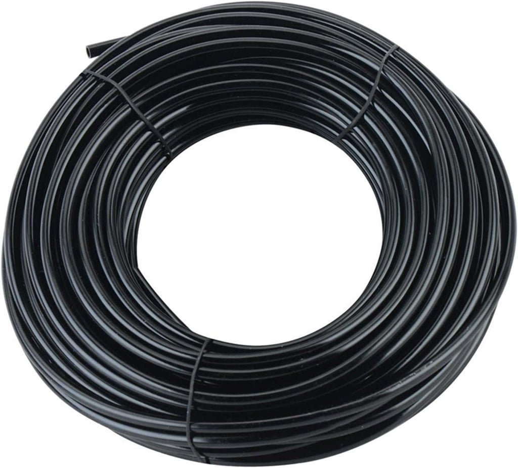 100ft 1/4 inch Drip Irrigation Tubing, Blank Distribution Line Water Hose Garden Watering Tube for Garden Irrigation System