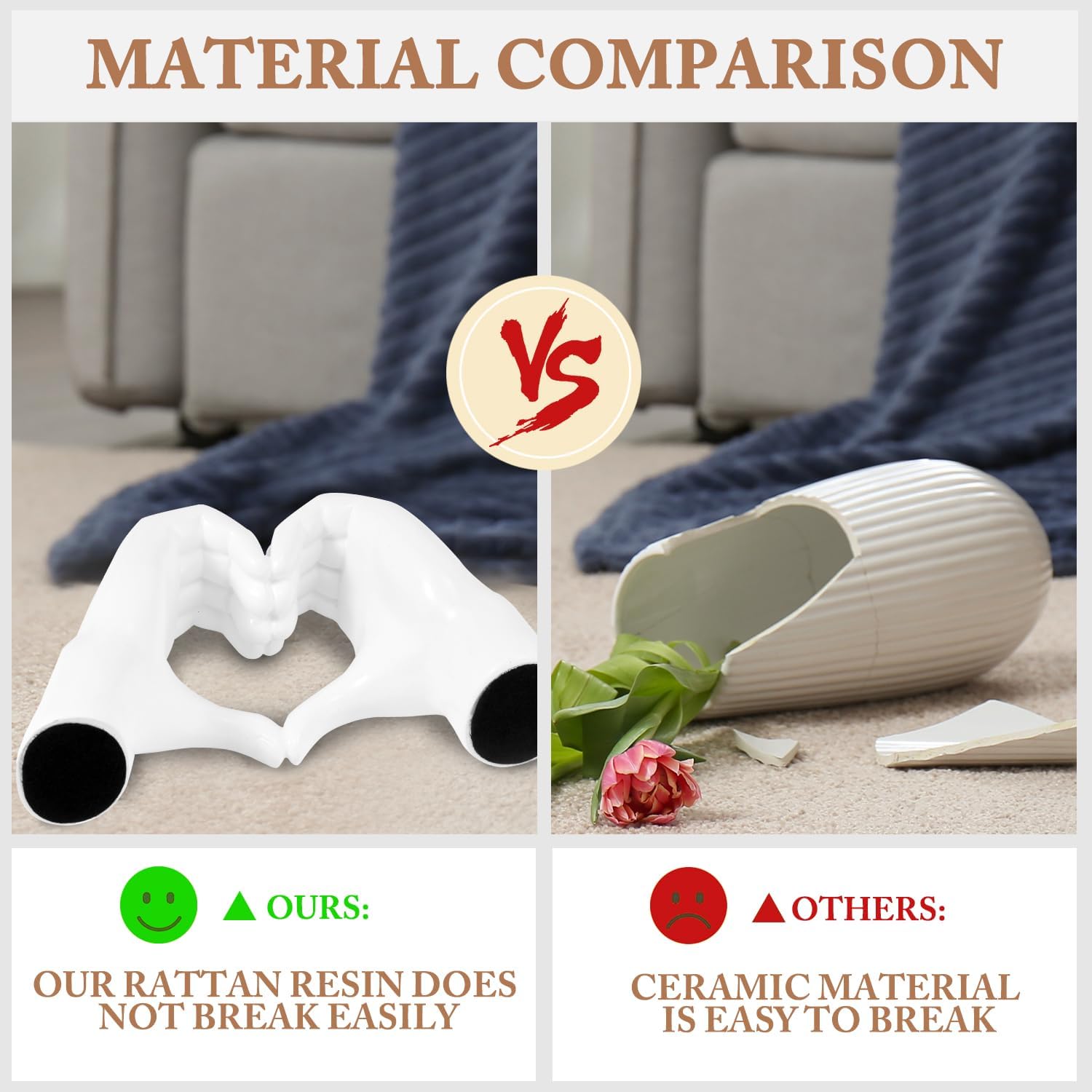 White Decor for Living Room Bedroom Bookshelf Coffe Table, Personalized Finger Home Accents, Modern Art Aesthetic Statues, Resin Sculpture for Reading Decor