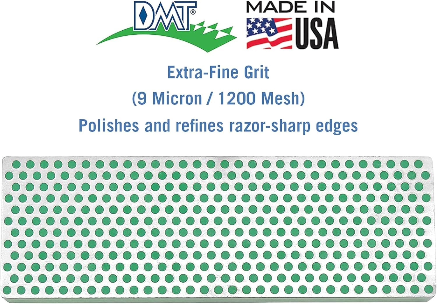 DMT W6EFC Deluxe Diamond Whetstone Knife Sharpening Kit with Wood Box, Set of 3 Sharpening Stones, 6" x 2"