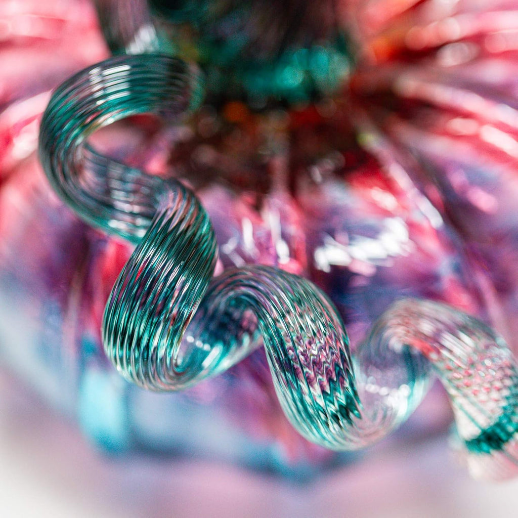 Luke Adams Glass | Handmade Glass Pumpkins | Handmade Table Top Home Decor (Squat, Mermaid)