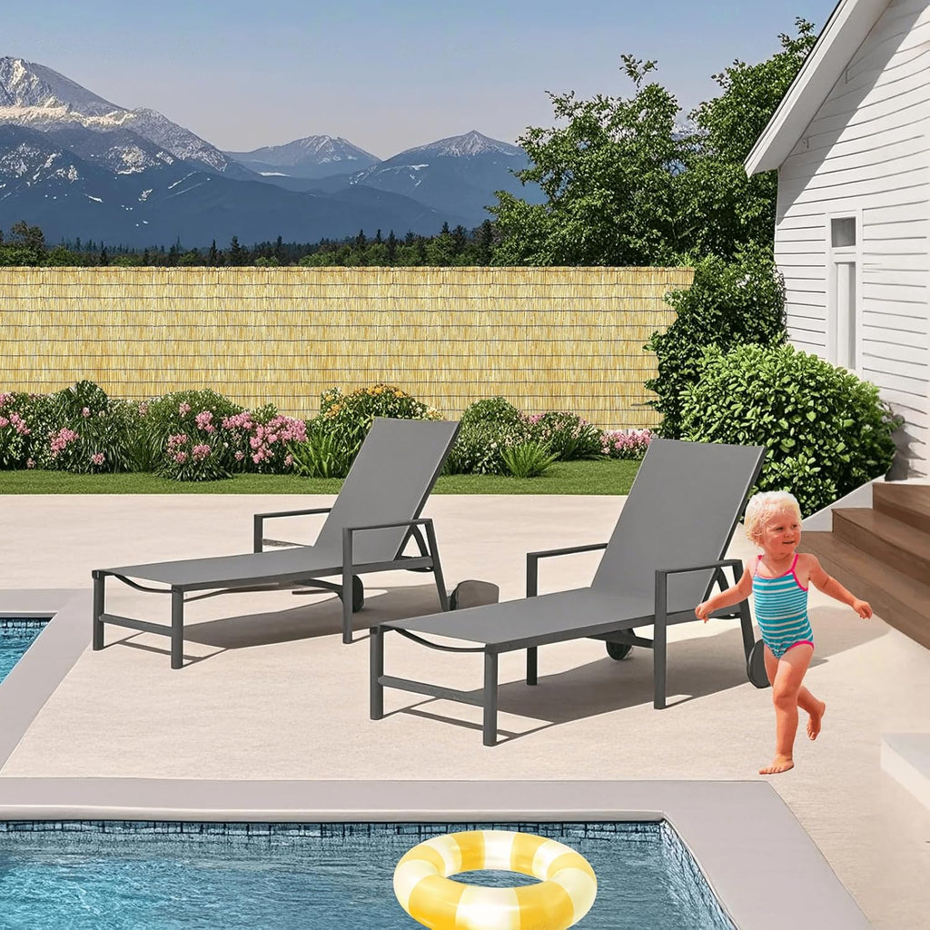 Bamboo Reed Fencing, Natural Bamboo Fence Rolls 6 Feet High, Decorative Privacy Screen Reed Curtains for Patio Balcony Garden Backyard Outdoor, 6 x 16 FT