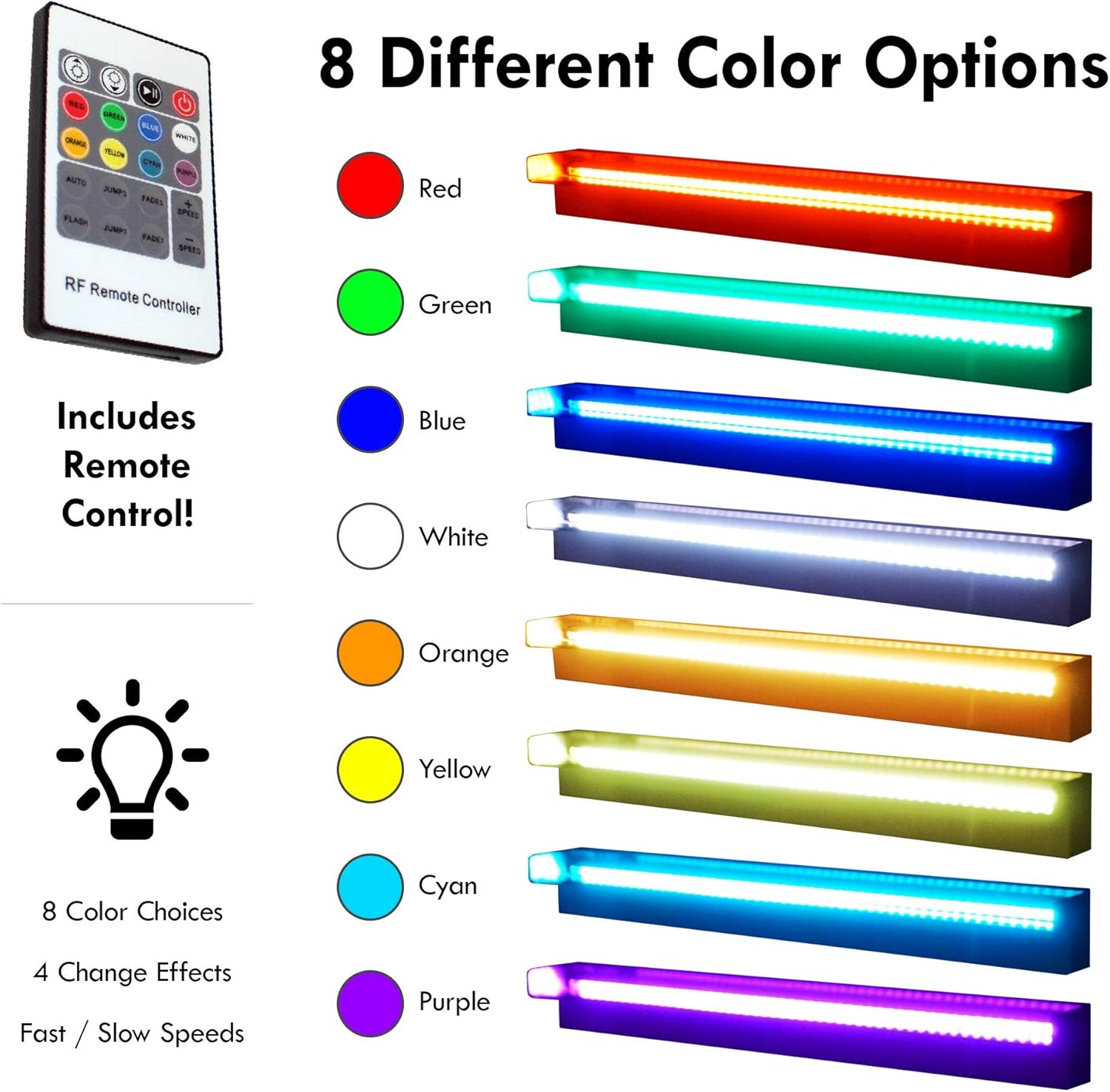 HALF OFF PONDS Steel Elegance 48" Color Changing Lighted Stainless Steel Spillway - STE48CC-HOP