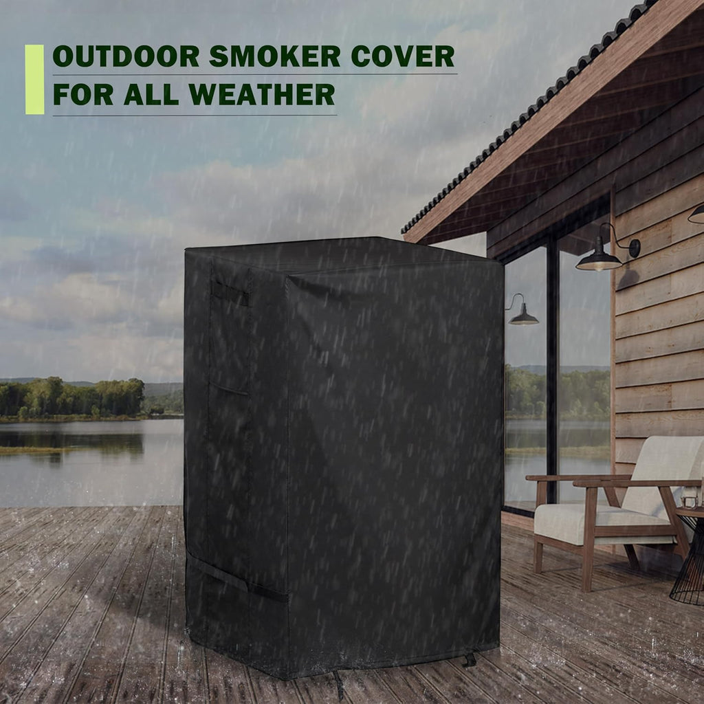 Smoker Cover for Pit Boss PBV3G1 Smoker Grill, Outdoor Grill Cover for Pit Boss Vertical Smoker Grill