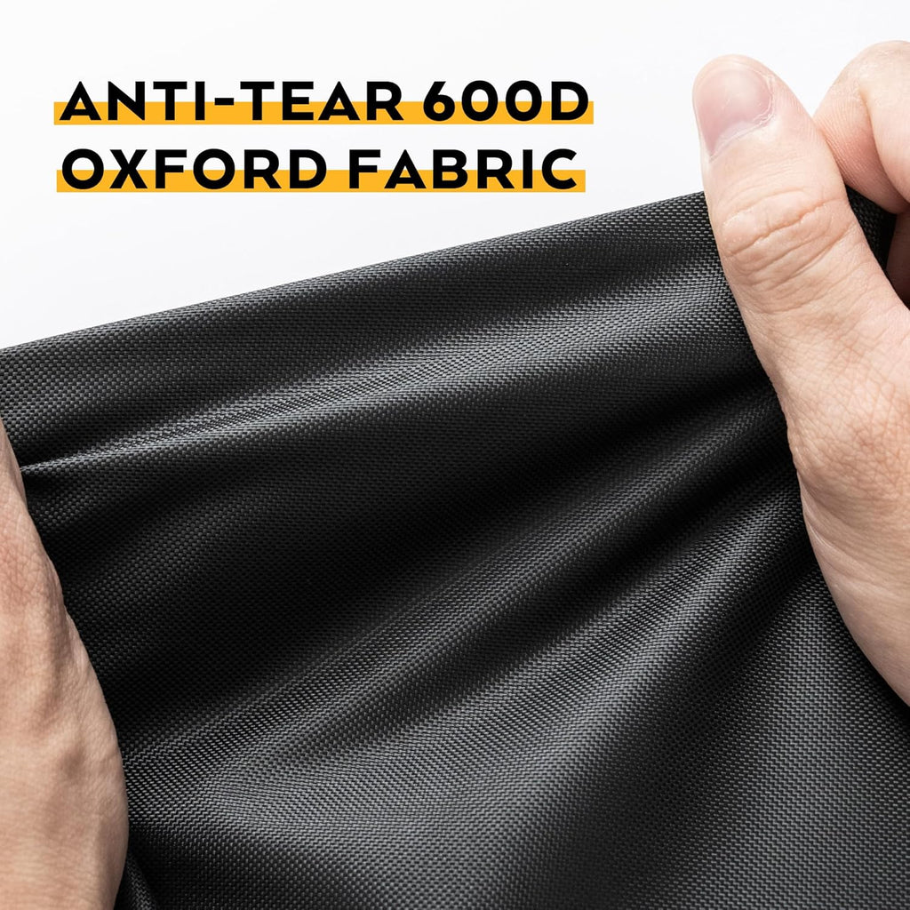 Pellet Grill Cover for ASMOKE AS350 Portable Smoker, Heavy-Duty 600D Pellet Smoker Cover for ASMOKE Portable Pellet Grill