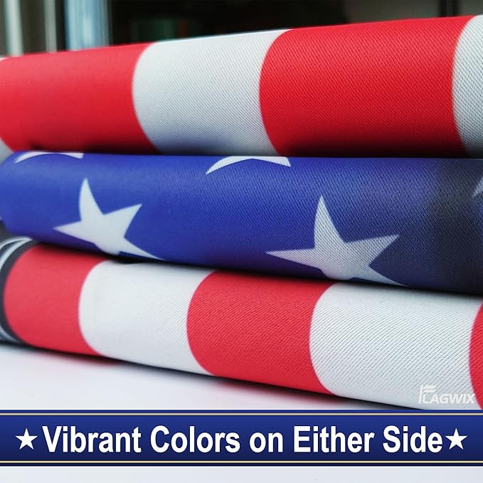 Flags-Rottweiler American Flag, House Flag (29.5" x 39.5")-USA House Garden Flags Premium Polyester-Decorative Outdoor Flags