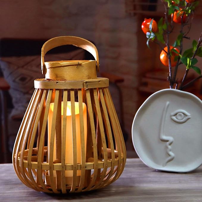 CANDLE CHOICE Waterproof Outdoor Battery Operated Flameless Candles with Timer Flickering Plastic Resin Electric LED Pillar Lights for Lantern Patio Garden Wedding Party Decorations 3x6 Inches 2 Pack