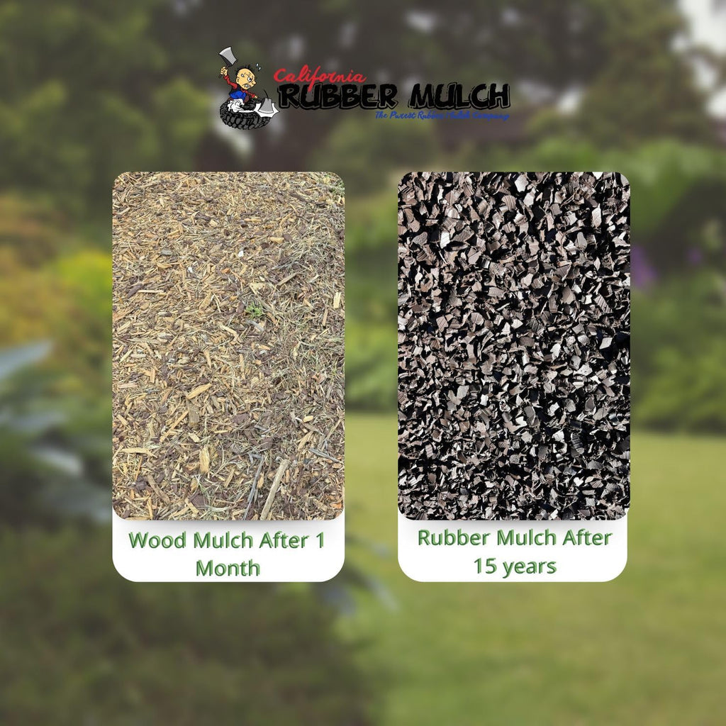 100% Wire-Free Rubber Mulch – Brown, 20 lb (0.8 cu ft) | Long-Lasting, Low Maintenance, Safe for Kids & Pets – Landscaping & Playground Ground Cover