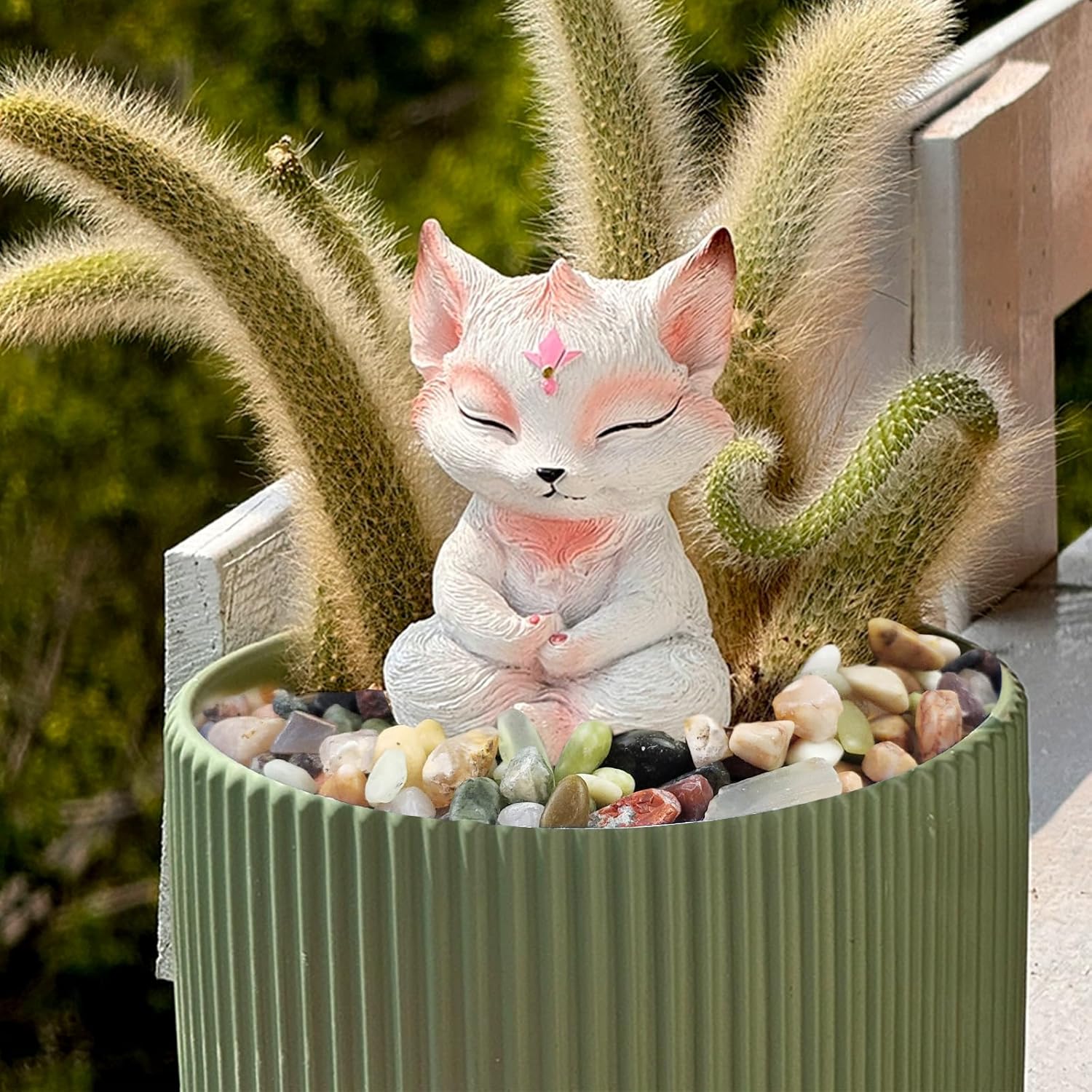 10 lbs Small Succulent Rocks, 3/8 Inch Colorful Polished Pebbles for Indoor Plants. Decorative Rocks for Plants Indoor, Vases, Planters Aquarium and Outdoor Landscaping Garden