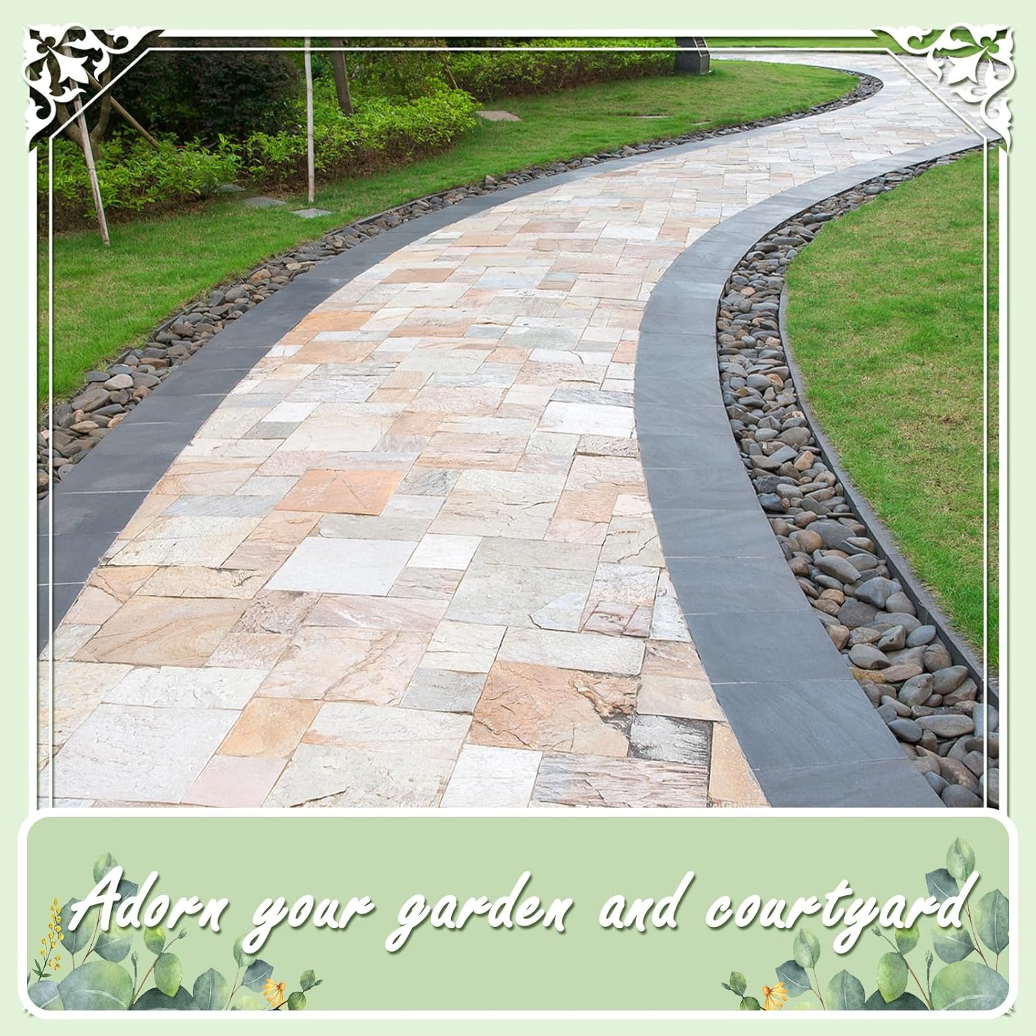 11LB Stones Pebbles River Rocks, 100% Natural Hand-Picked Premium Decorative Pebbles, Ideal for Garden Landscaping, Home Decor, Aquariums, Painting, Crafting and Gifts, Green