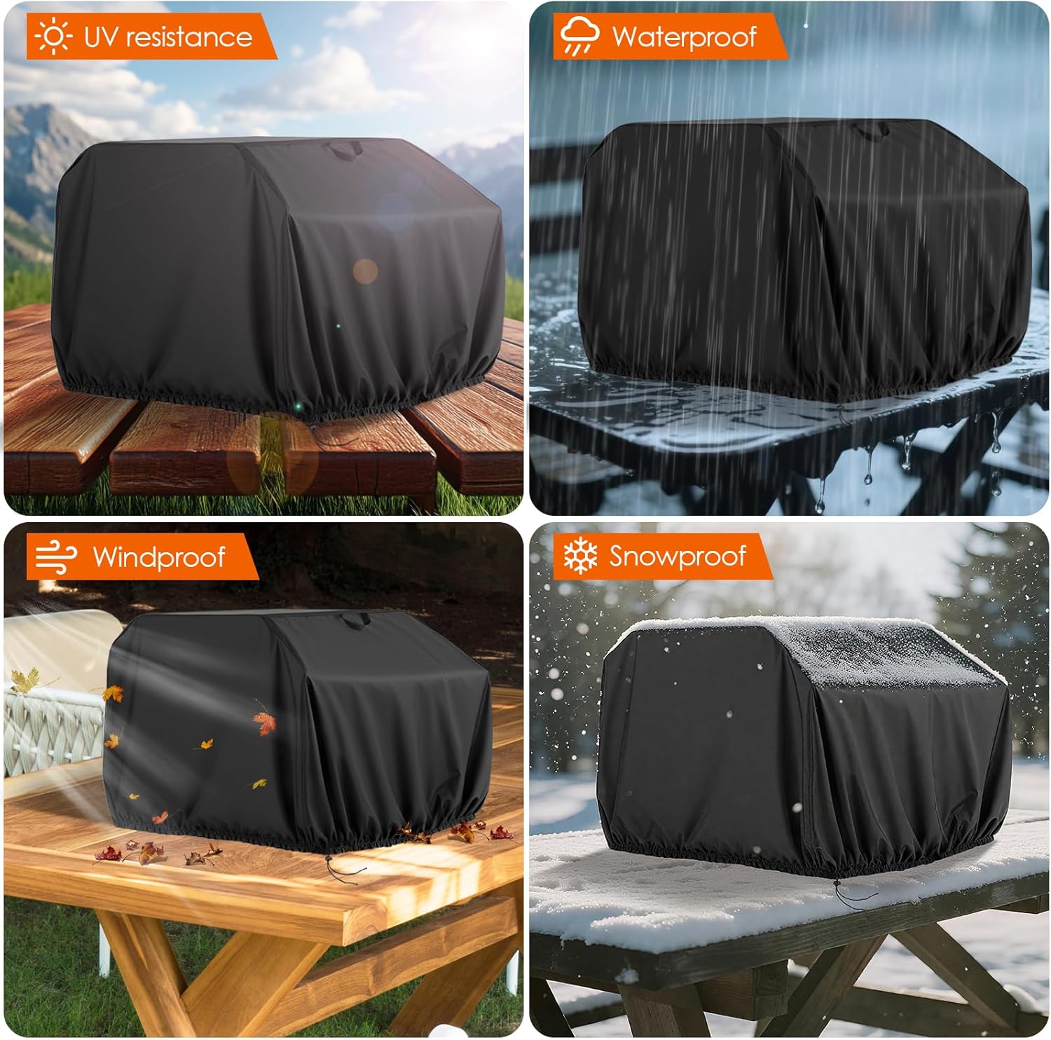 Pizza Oven Cover for Ninja Artisan MO201,TwoPone Waterproof Pizza Oven Accessories Carry Cover for Outdoor