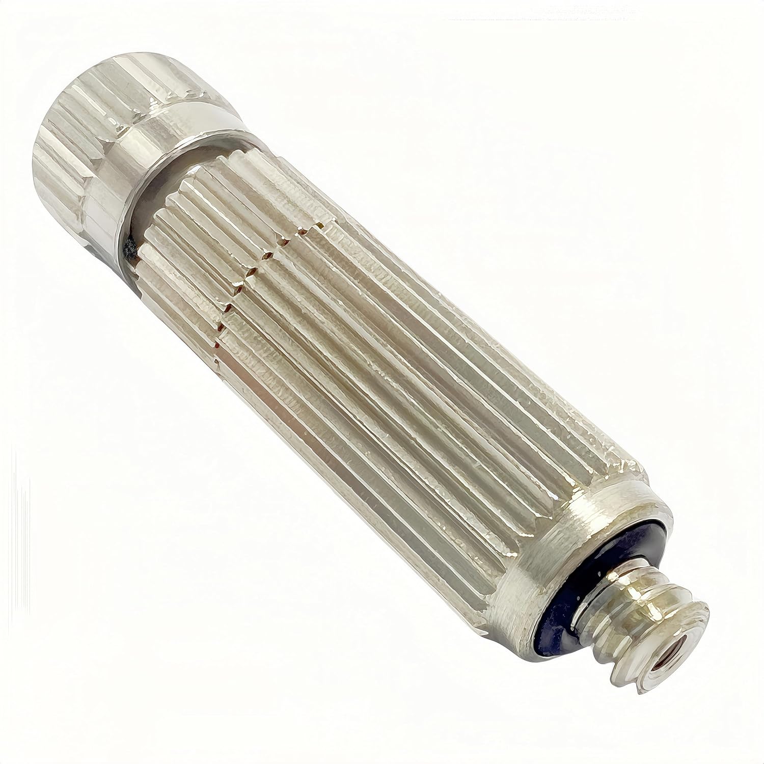 High Pressure Brass Nickel Plated Misting Nozzle for Outdoor Cooling Mist System, 0.6mm Ceramics Orifice, Anti-Drip Cleanable, 10pcs