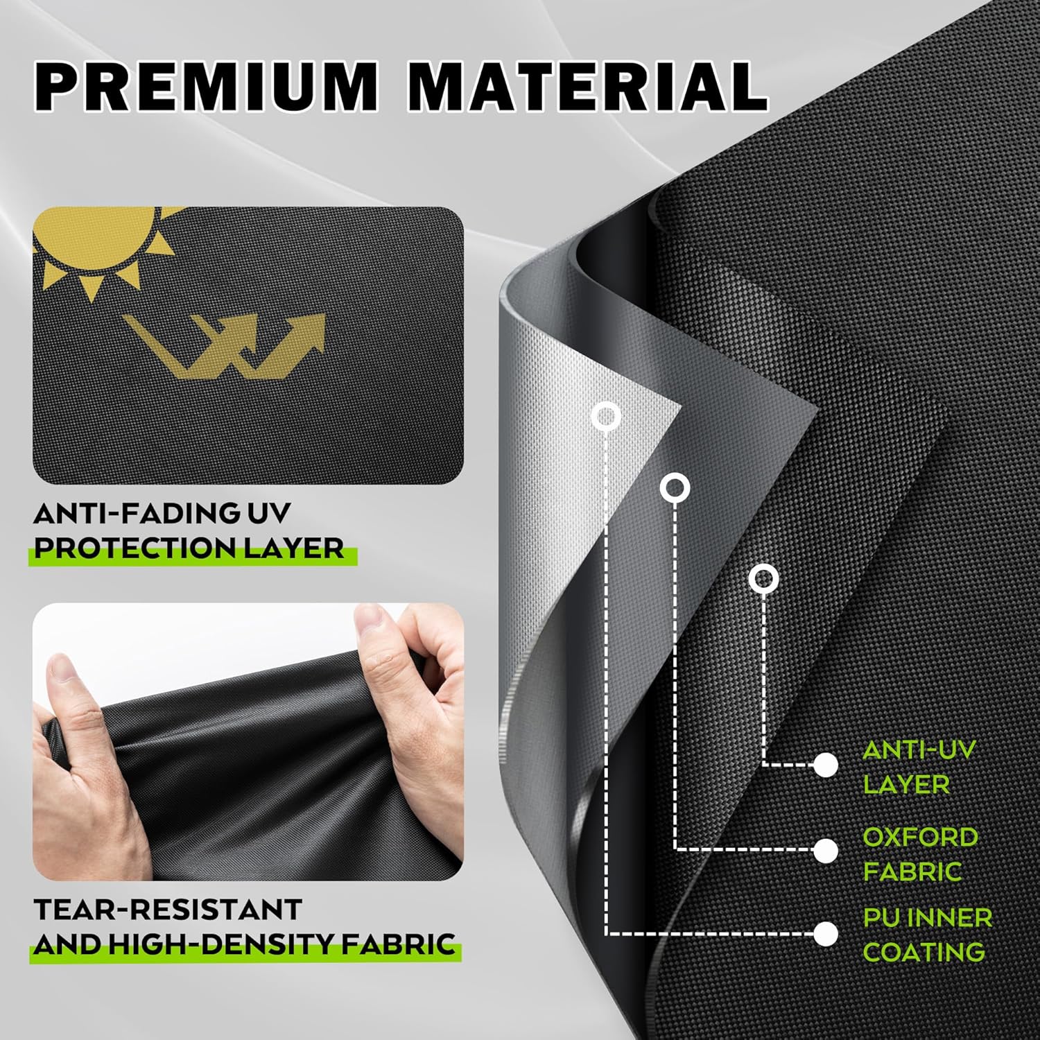 Griddle Cover for Royal Gourmet GD401,GD402, GD403 Grill, Flat Top Grill Cover for 66in 4-Burner Grill, Waterproof BBQ Grill Cover for Outdoor Barbecue/Gas Griddle/Propane Griddle