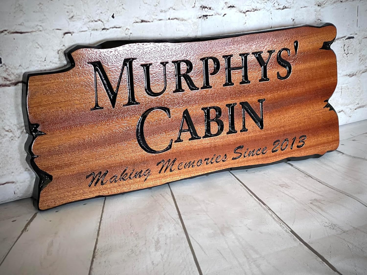Custom Wooden Signs, Personalized Wood Signs, Custom Wood Signs, Personalized Cabin Signs, Outdoor Wooden Sign, Family Name Signs (Murphy Style)