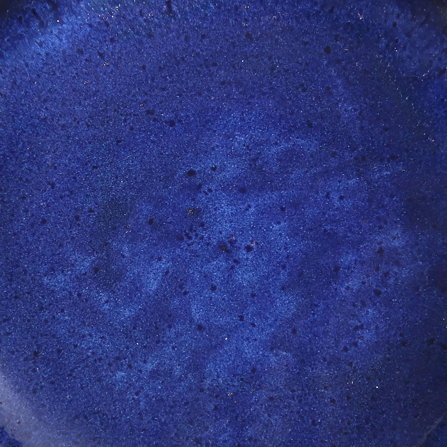 Sunnydaze Ceramic Bird Bath for Outside - 16" H - UV- and Frost-Resistant - Pedestal Bird Bath - Blue Glazed Bowl - Blue Glaze Finish