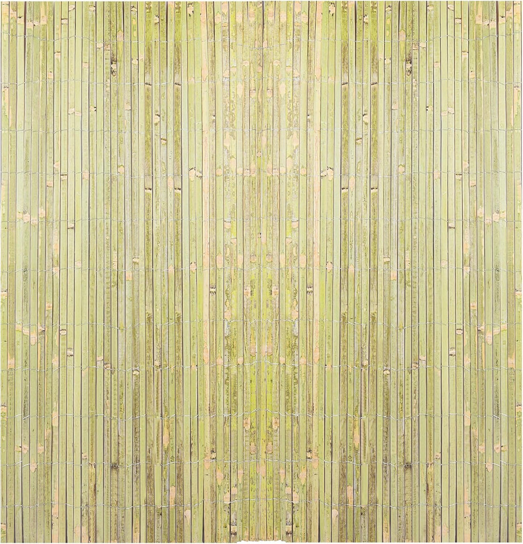 Bamboo Slat Fence 4ft x 13ft, Natural Bamboo Fencing, Bamboo Privacy Screen Outdoor, Balcony Privacy Fence for Garden, Balcony, Pool, Patio