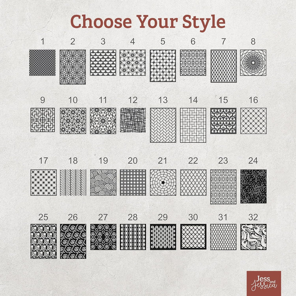 Jess and Jessica Lattice Panels-Decorative Wood Panels, Wood Lattice Panels for Outside, Privacy Screen for Patio Outdoor, Window, Cabinets, Fretwork Wall Panels- Custom Size Lattice Panel Screen