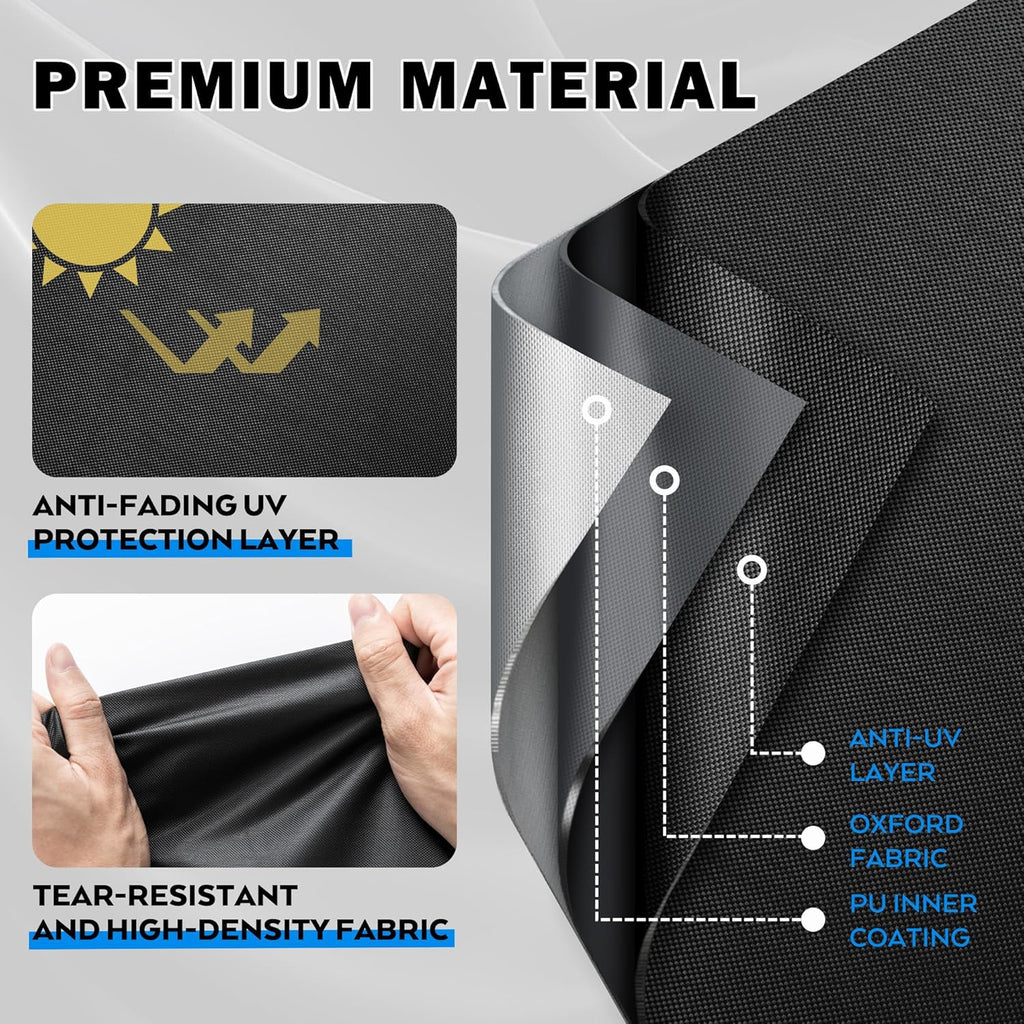 Griddle Cover for Charbroil Pro Series 4-Burner Propane Gas Grill 463281024/463279224, Outdoor Grill Cover for Charbroil Pro Series 4-Burner Infrared Grill