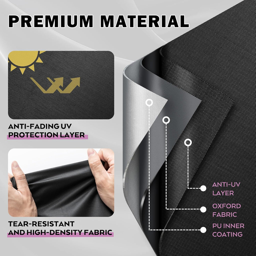 Grill Cover for Blackstone 36 Inch Griddle with Hood, Outdoor Griddle Cover for Blackstone 2210/2212/2310/2322, Flat Top Grill Cover for 4 Burner 36" Griddle