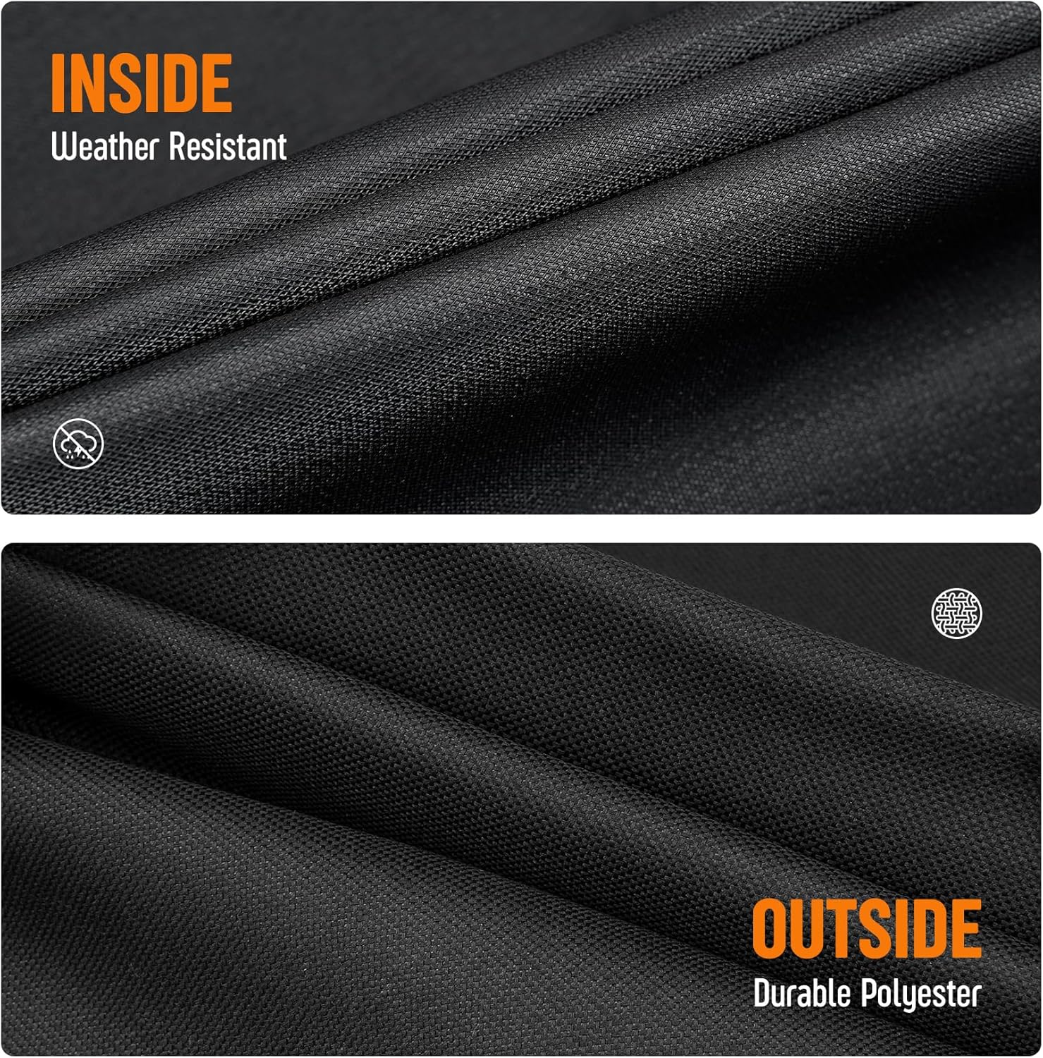 Stanbroil Pizza Oven Cover Fit Blackstone Standing Pizza Oven Model 6825, Heavy Duty 600D Polyester Canvas Pizza Oven Cover Water Resistant