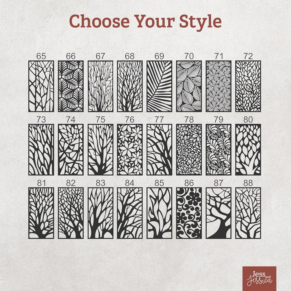 Wood Aztec Design Fretwork Panel - Mandala Wall Art for Home Decor, Wall Panels, Overlays, Trellis, Privacy Screens & Yard Decor