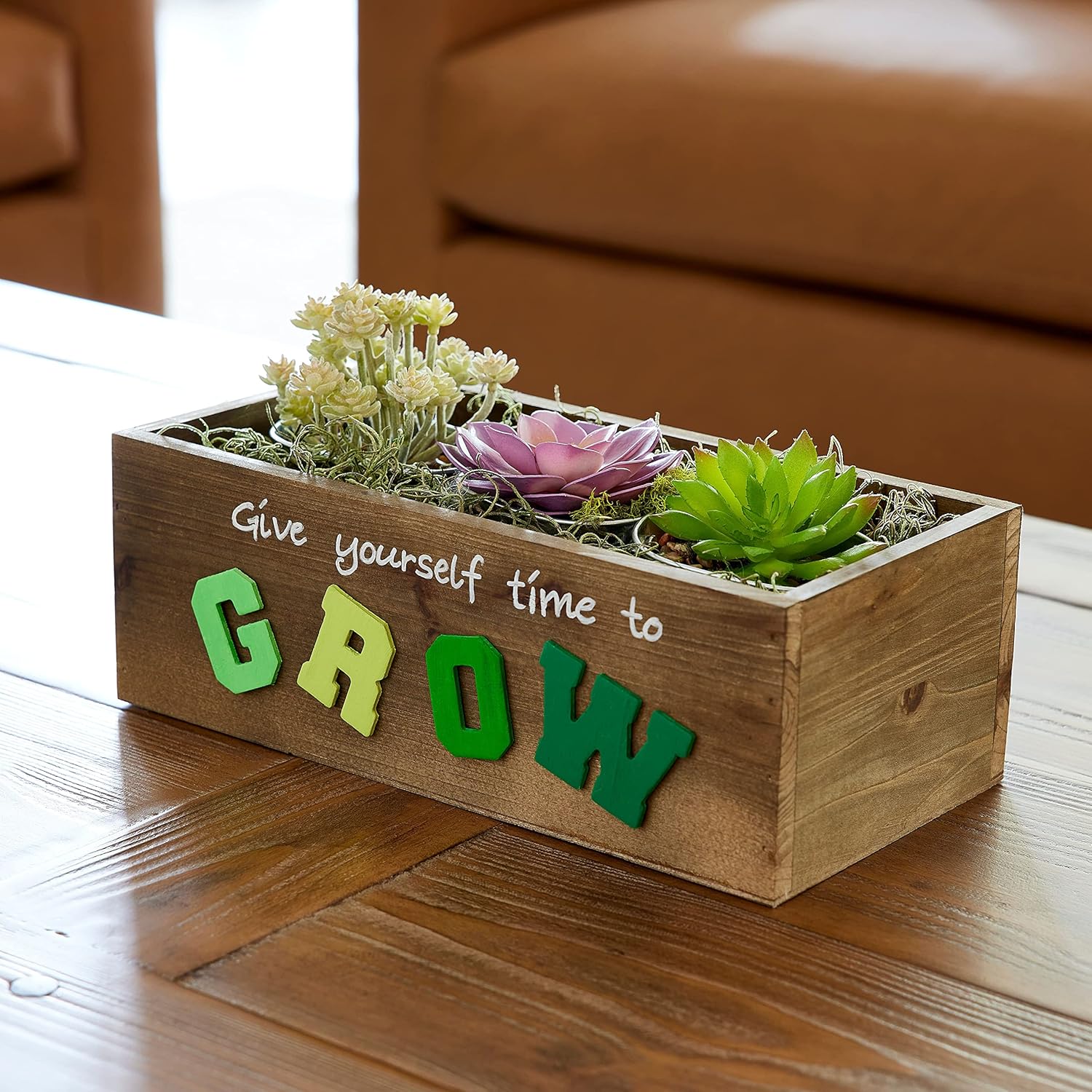 12” Wood Pallet Bin by Make Market - Rustic Crate Boxes for Storage, Decorative Display, Arts & Crafts, Made of 100% Wood - Bulk 4 Pack