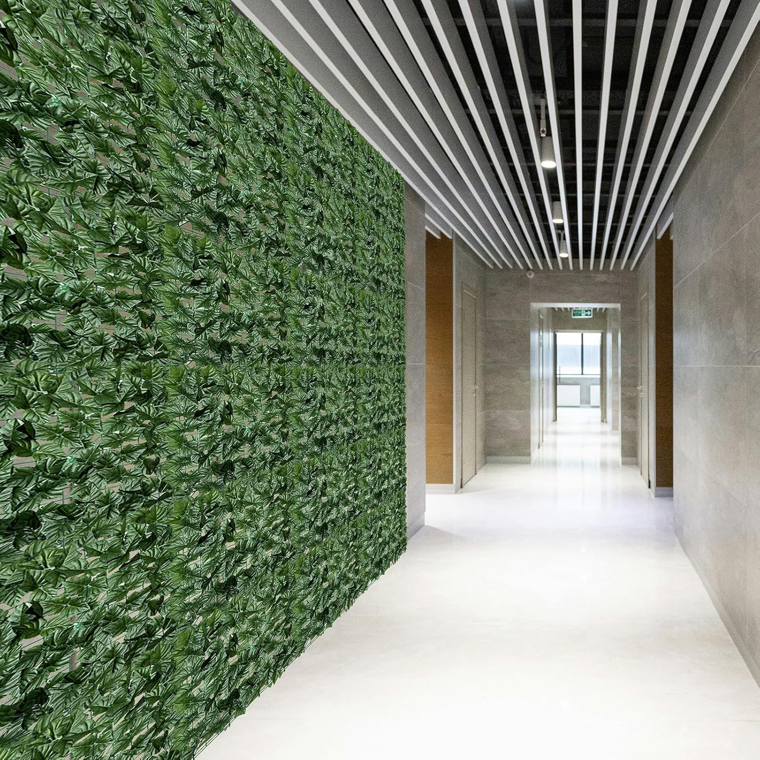 Artificial Ivy Privacy Fence Screen 60x100in Privacy Hedges Wall Faux UV-Anti Panel for Indoor Outdoor Garden Balcony Decor