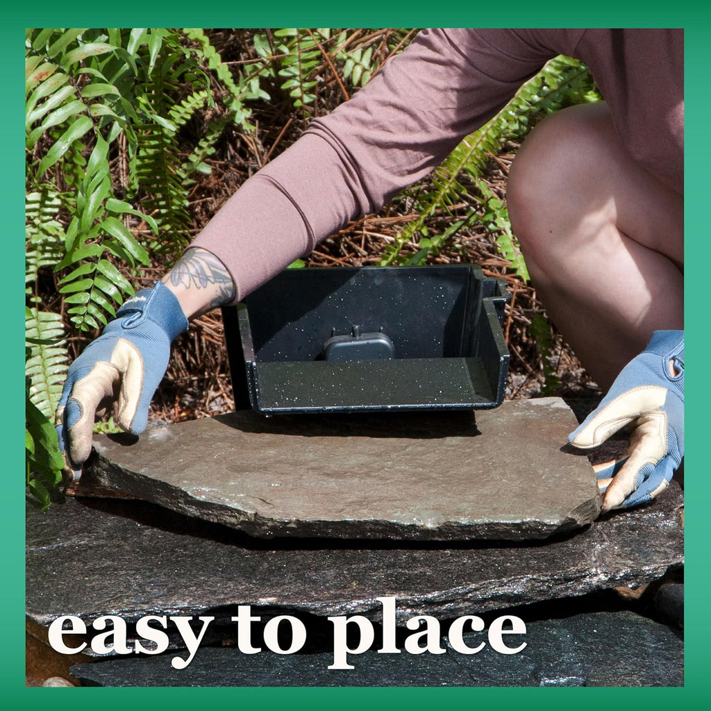 smartpond Waterfall Spillway, 8 inch Wide Weir, Waterfall Box, Smooth Flow, Durable Construction, Easy to Install, Great for Waterfalls, Pondless Water Features and Streams