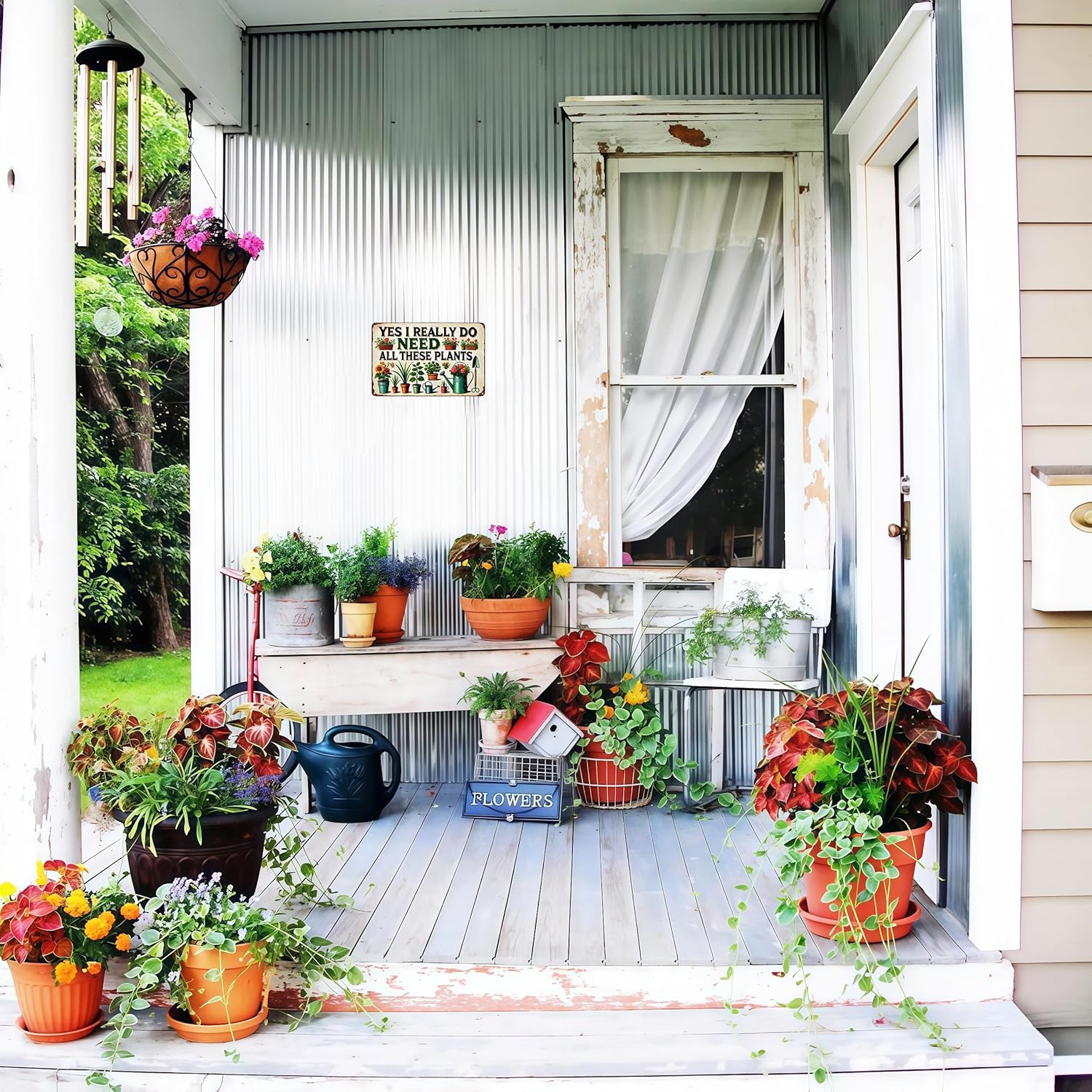 Bestylez Garden Gifts I Really Need All These Plants Vintage Gardening Signs for Home Garden Greenhouse Living Room Bedroom Yard Outdoor Decor 8X12 Inch (3362)