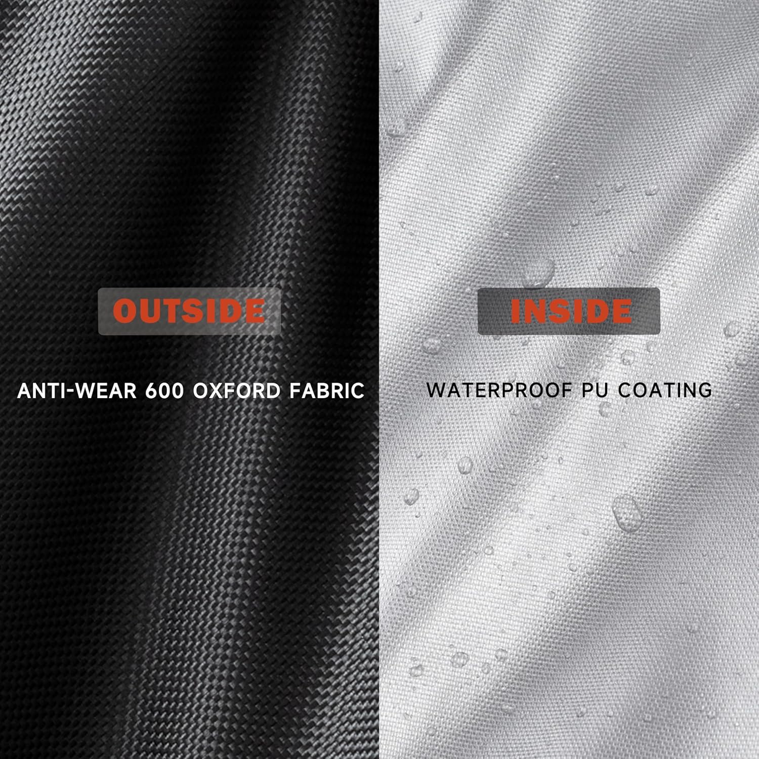 Pizza Oven Cover for Blackstone 2238 Outdoor Pizza Oven, Heavy-Duty 600D Protective Cover for Blackstone 13" Tabletop Rotating Pizza Oven