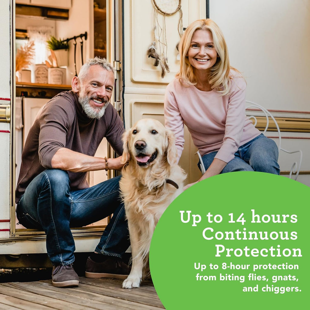 EarthKind Stay Away Mosquitoes Insect Repellent - Plant-Based, Unscented Mosquito Body Spray with Picaridin - Up to 14-Hour Protection - Safe for Children When Used As Directed - Travel Size (4-Pack)