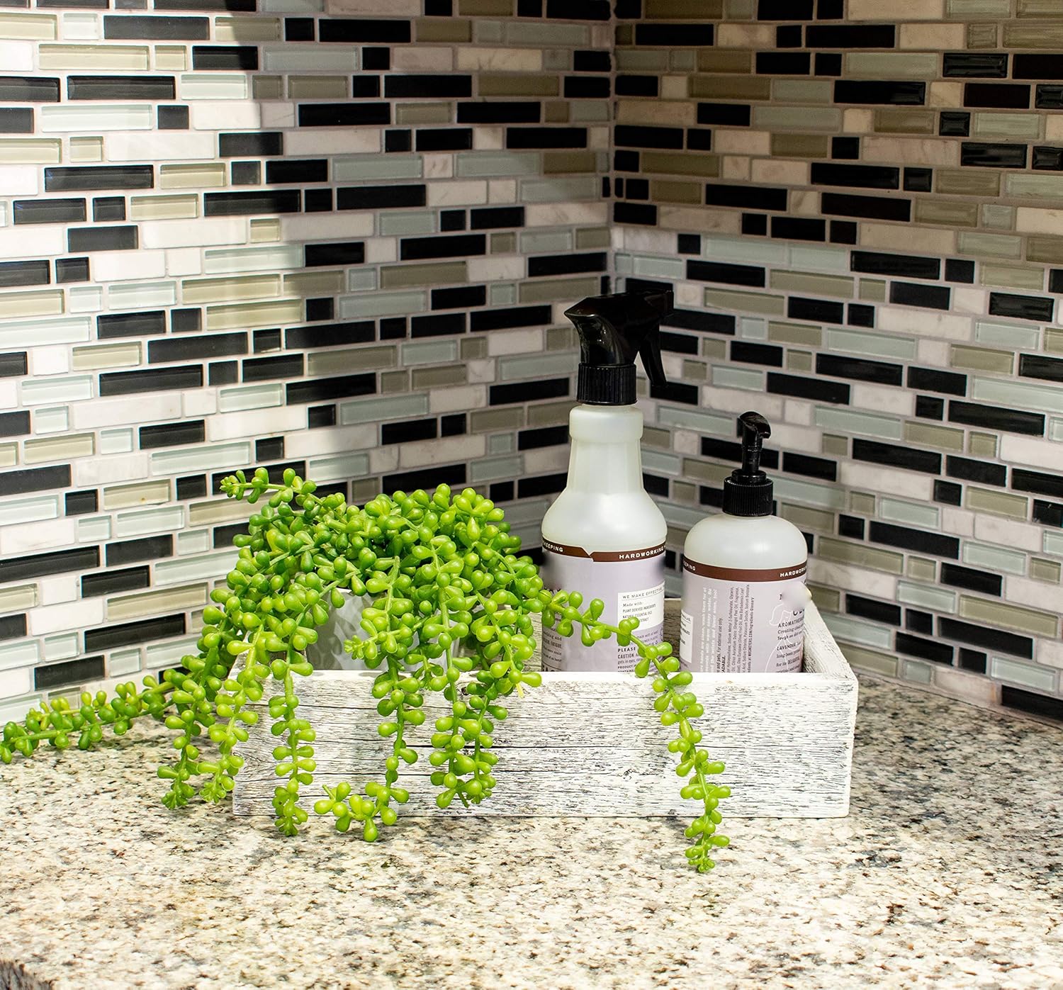 Small Wooden Planter Box – Rustic 1-Pack Wood Window Planter Box Set for Centerpieces & Storage – Durable Wooden Boxes for Decor - Perfect Toilet Basket for Bathroom Organizer